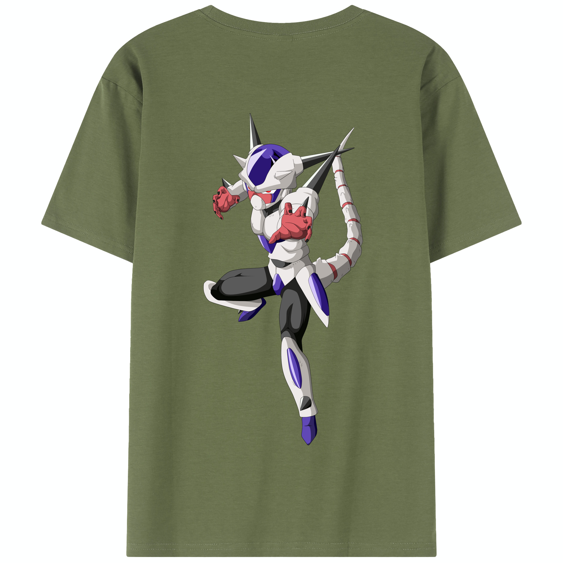 （画像用） ドラゴンボール クリーサ DRAGON BALL Kulisa 綿100％半袖Tシャツ（背面プリント）